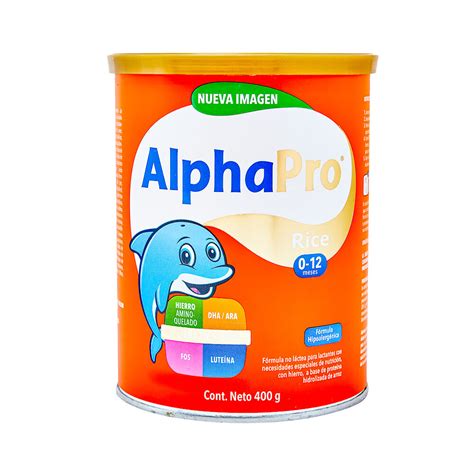 Alphapro Rice 0 12 Meses 400 G