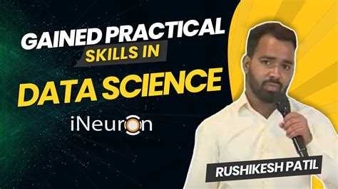 How I Gained Practical Skills In Data Science With Ineuron Youtube