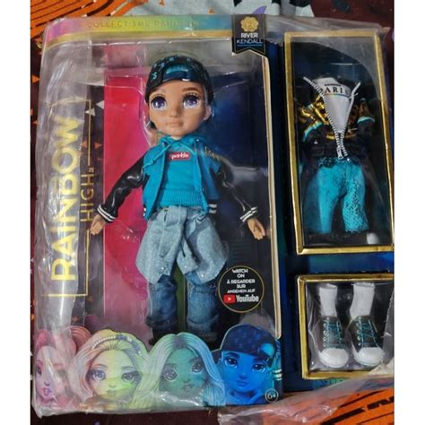 Rainbow High River Kendall Teal Boy Fashion Doll Mallpullout | Shopee ...