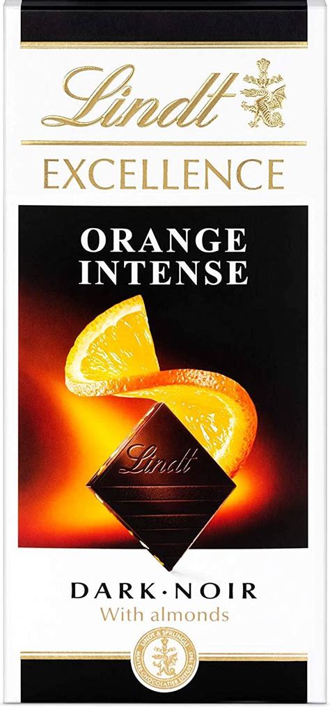 Lindt Excellence Orange Intense Dark Chocolate G Pack Price