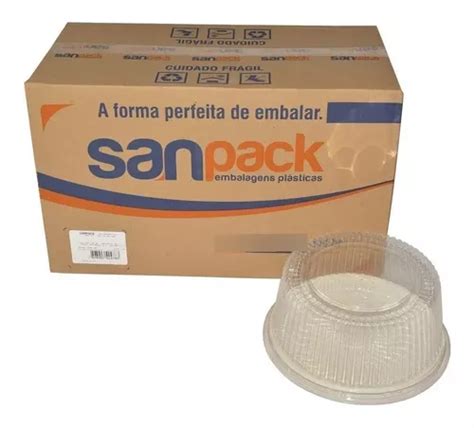 50 Embalagem Torta Tampa Alta 3kg Sanpack S 60 Bra 1cx