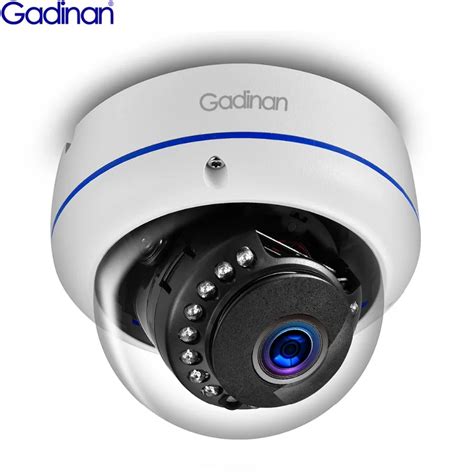 Gadinan 8MP 5MP 4MP H 265 IP Camera Security Surveillance IR Night