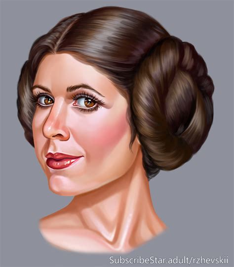 Princess Leia Face By Rzhevskii Hentai Foundry