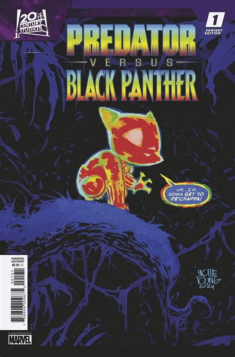 PREDATOR VS. BLACK PANTHER #1 SKOTTIE YOUNG VARIANT - Comic Book Direct