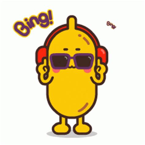 Music Banana GIF - Music Banana Emoji - Discover & Share GIFs