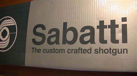 Sabatti 12 ga, Over & Under (New in the Box)