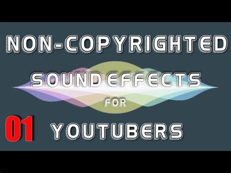 Non Copyrighted Popular Sound Effects Youtubers Use Free Music