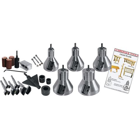 Product: FREE SHIPPING — Lumberjack Tools Log Furniture Tool Kit — Industrial Series 5-Pc ...