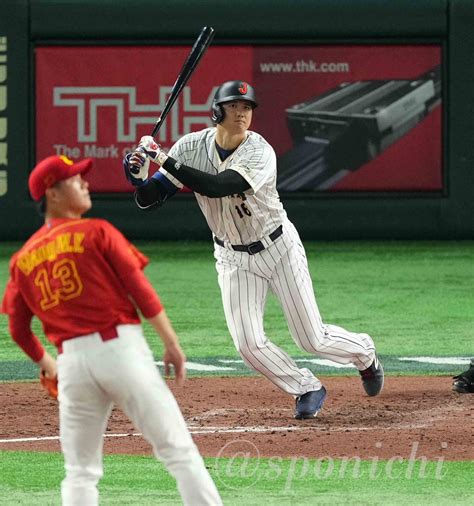 スポニチ写真映像部📷 On Twitter ＜ Wbc 日本vs中国＞ 3番dh兼投手で出場の 大谷翔平 が 二刀流 で勝利に貢献