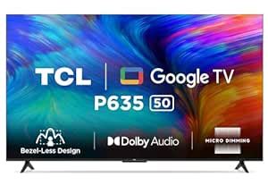 TCL 126 Cm 50 Inches Bezel Less Series 4K Ultra HD Smart LED Google