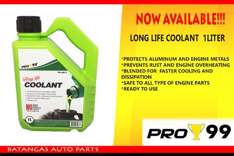 PRO 99 Long Life Radiator Coolant Green 1Liter Lazada PH