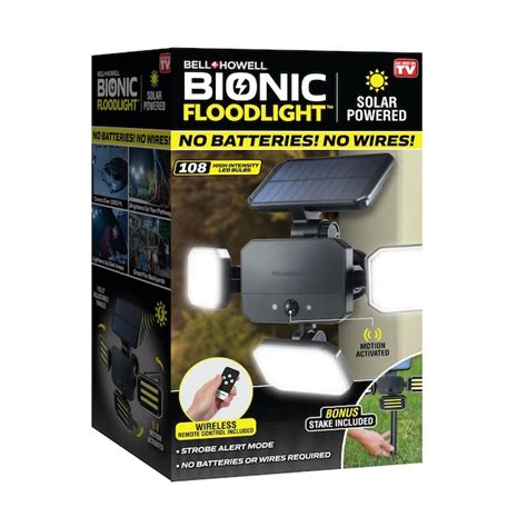 Bell Howell Bell Howell Bionic X In Lumens Solar Led