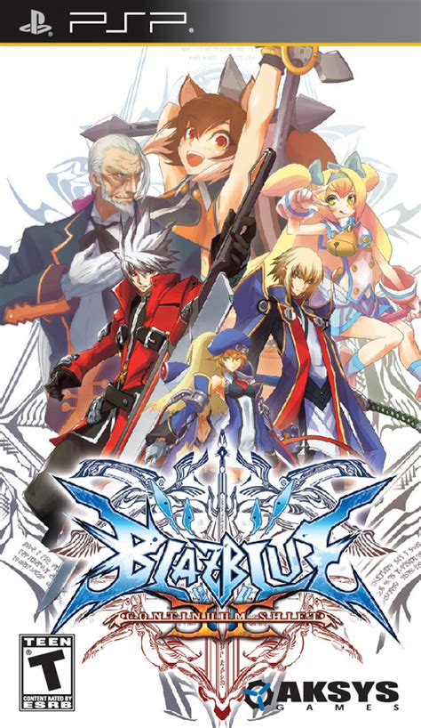 BlazBlue Continuum Shift II PSP Game