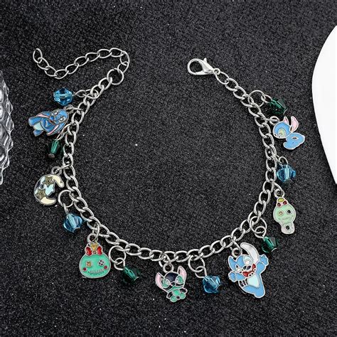 Disney Anime Lilo Und Stich Anh Nger Armband Cartoon Figur Stich