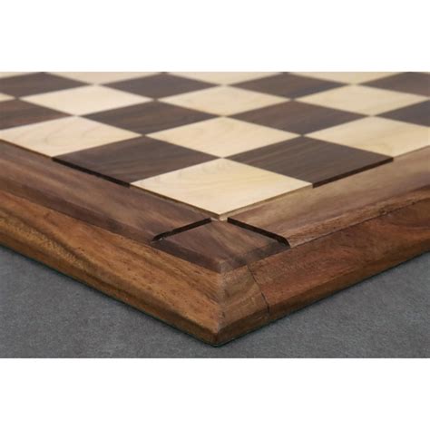 21" Golden Rosewood Chess board in Matt Finish -Chess Players Series ...