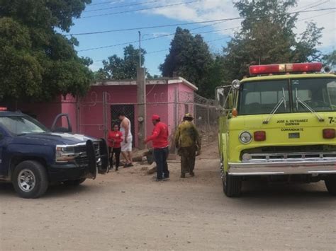 Incendio de vivienda en Juan José Ríos deja persona lesionada