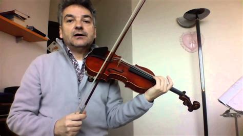 Corso Di Violino Lezione 53 YouTube