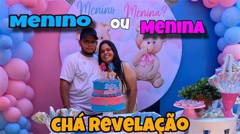 Chegou o dia do chá revelação menino ou menina JOSELI VIDA NA ROÇA