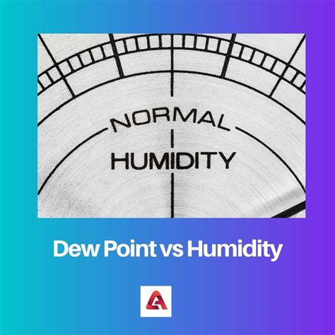 Dew Point vs Humidity: Difference and Comparison