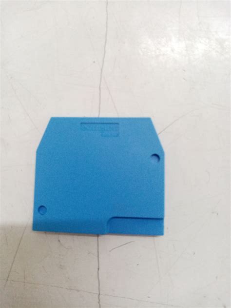 Pcs Entrelec Fem Blue Terminal End Section Panels And