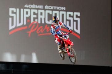 Team Honda HRC Rules Paris Supercross