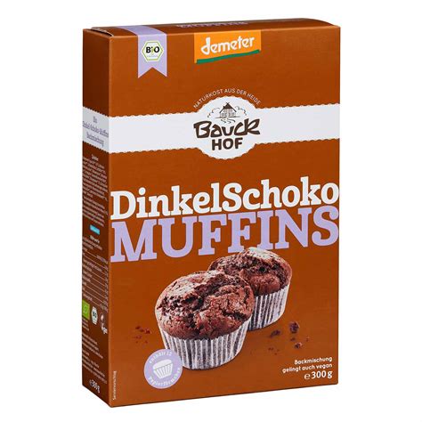 Muffin Backmischung Dinkel Schoko Purenature