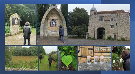 A visit to The Friars - Aylesford Priory....