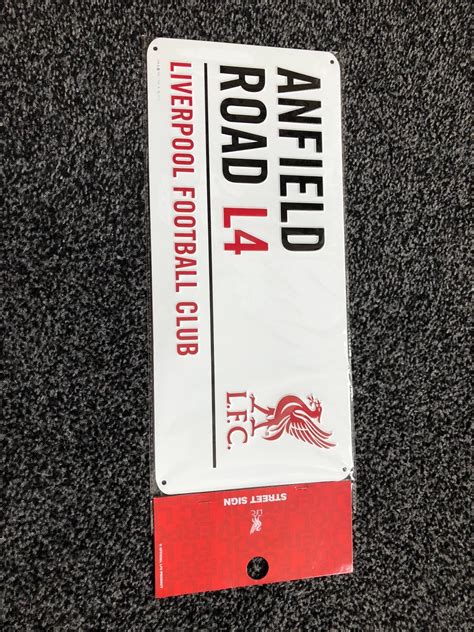 Liverpool Fc Anfield Road Metal Sign In Bb5 Hyndburn For £850 For Sale