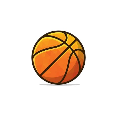 Premium Vector Basketball Vector Illustration Sport Logo Icon Flat