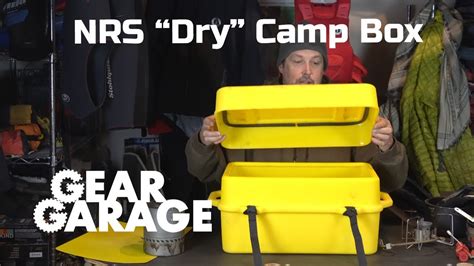 Nrs Boulder Camping Dry Box Review Ep 160 Youtube