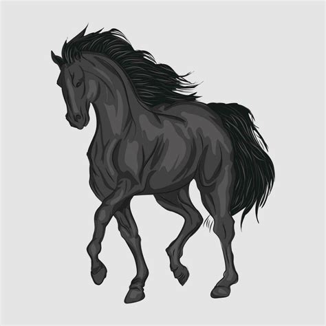 Horse vector illustration 23797507 Vector Art at Vecteezy