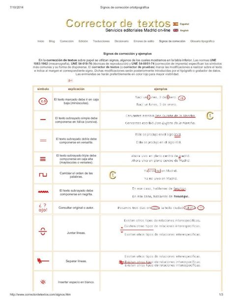 PDF Signos dsignos de corracción ortotipográficae Corrección