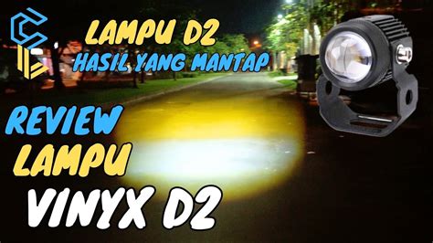 Review Test Vinyx D2 15w Lampu Tembak D2 Dengan Hasil Yang Terang