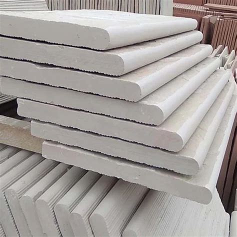 White Polished Dholpur Beige Sandstone For Flooring Thickness Mm To