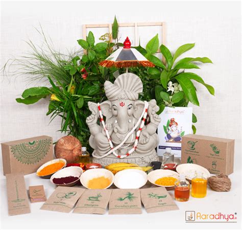 Ganesh Pooja Kit And 21 Type Of Partri