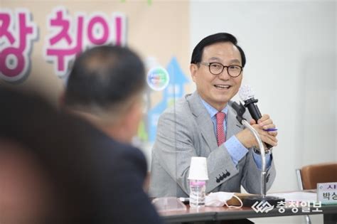 박상돈 천안시장 프로행정가 새로운 천안 실현 한 발짝 더