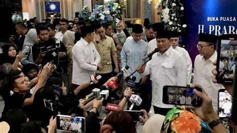 Menang Pilpres Prabowo Dinasihati Jokowi