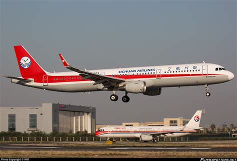 B Sichuan Airlines Airbus A Wl Photo By Will Id