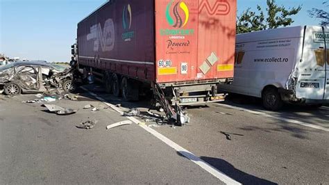 Video Trafic Oprit Pe A La Intrarea N Bucure Ti Dup Un Accident