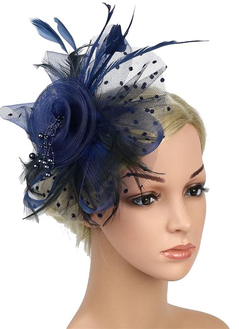 Fascinators For Women Tea Party Headband Kentucky Derby Hats Cocktail