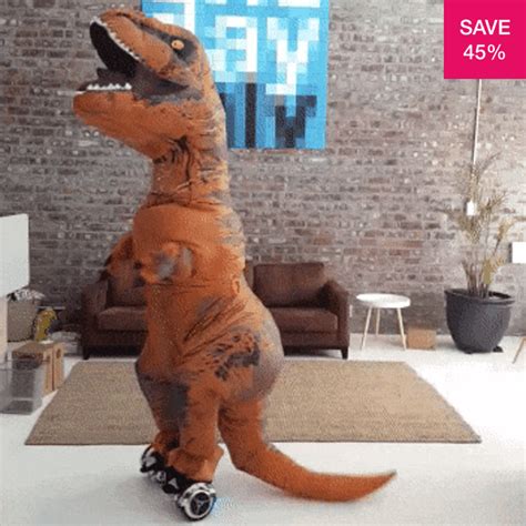 45% off on Inflatable T-Rex Dinosaur Costume