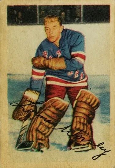 Gump Worsley 1953-54 Parkhurst Rookie Card