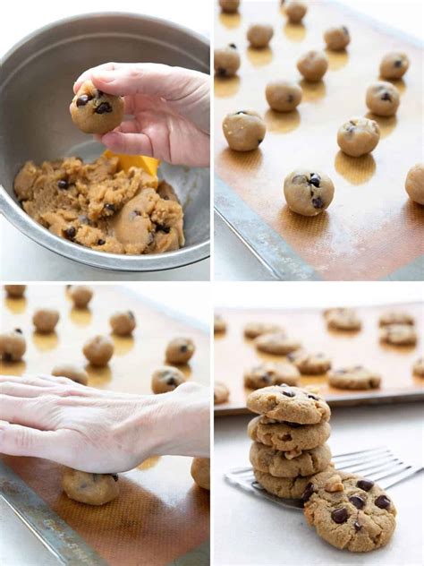 Thick Chewy Keto Chocolate Chip Cookies All Day I Dream About Food