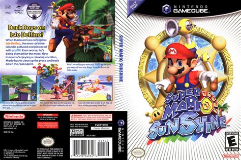 Super Mario Sunshine Game Cube Ultra Capas