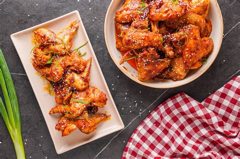 Spicy Korean Gochujang Chicken Wings Recipe Story