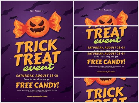 Trick or Treat Flyer 4.18 - FlyerHeroes