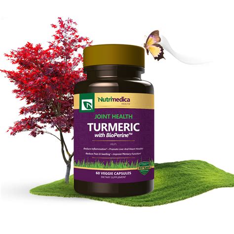 Joint Health Turmeric With BioPerine – Nutri Medica Health