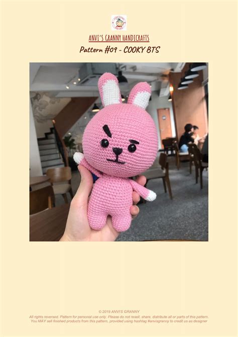 Cooky Bts Pattern