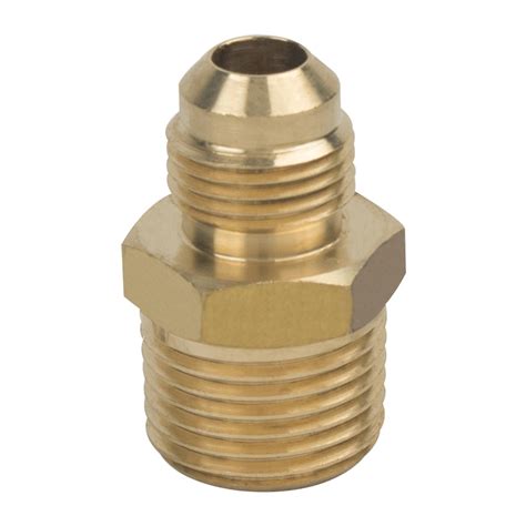 Brasscraft 3 8 In X 1 2 In Threaded Flare X Mip Adapter Fitting At