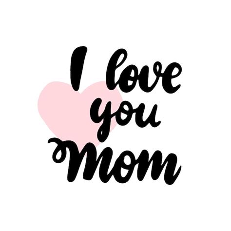 I Love You Mom Logos